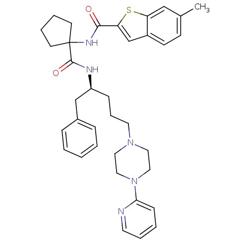 Chemical structure of BindingDB Monomer ID 50415945
