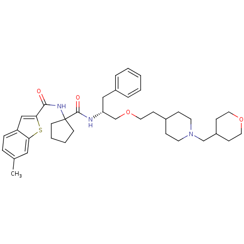 Chemical structure of BindingDB Monomer ID 50415947