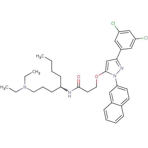 Chemical structure of BindingDB Monomer ID 50416367