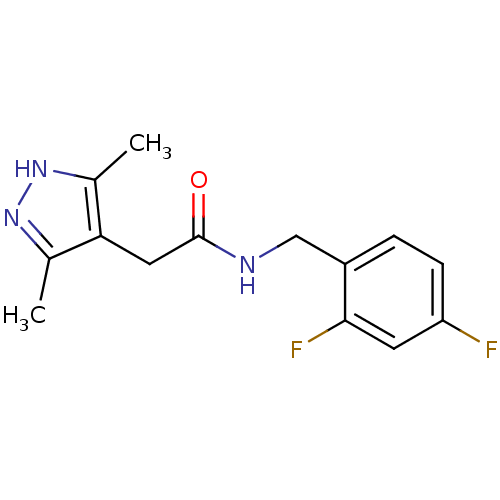 Chemical structure of BindingDB Monomer ID 50416374