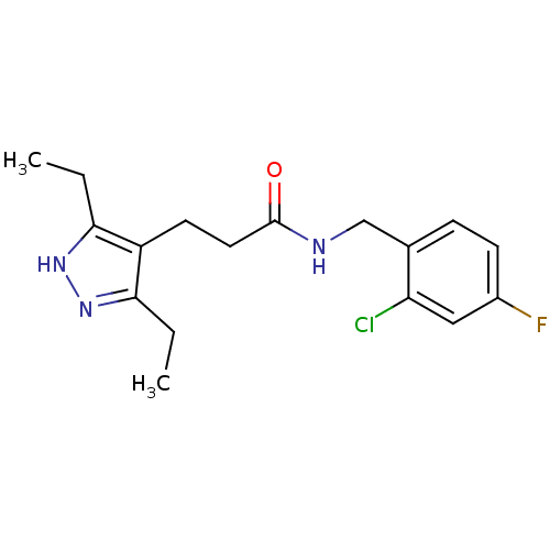 Chemical structure of BindingDB Monomer ID 50416395