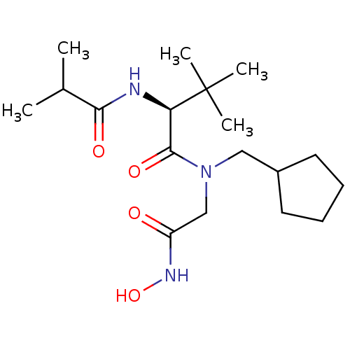 Chemical structure of BindingDB Monomer ID 50416421
