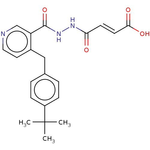 Chemical structure of BindingDB Monomer ID 50416554