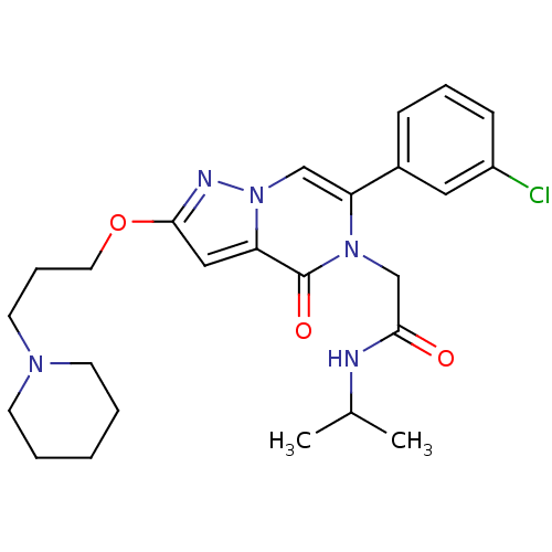 Chemical structure of BindingDB Monomer ID 50416620