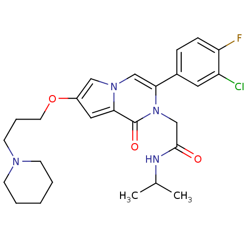 Chemical structure of BindingDB Monomer ID 50416624