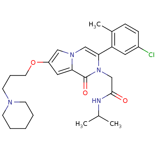 Chemical structure of BindingDB Monomer ID 50416626