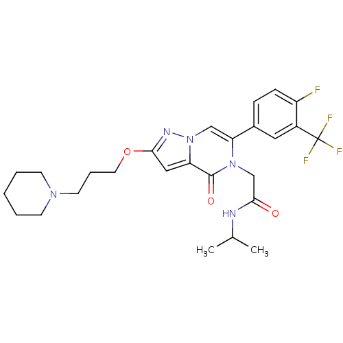 Chemical structure of BindingDB Monomer ID 50416627