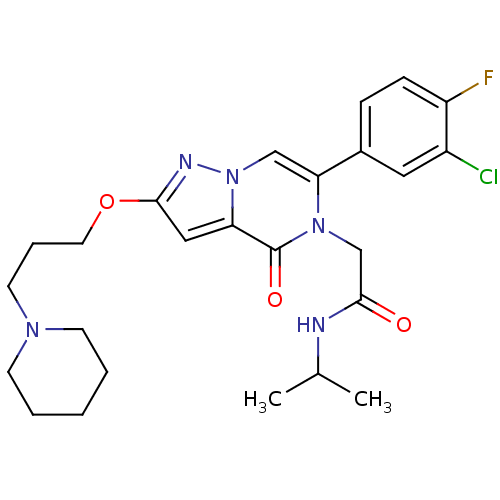 Chemical structure of BindingDB Monomer ID 50416628