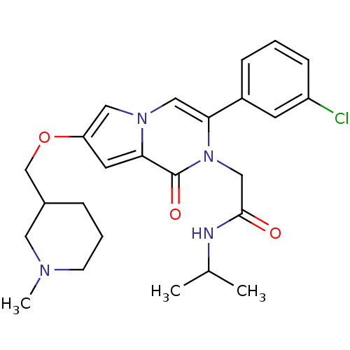 Chemical structure of BindingDB Monomer ID 50416644