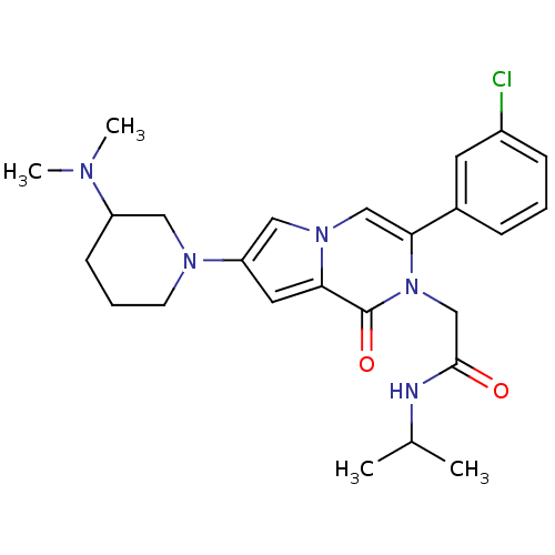Chemical structure of BindingDB Monomer ID 50416646