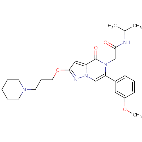 Chemical structure of BindingDB Monomer ID 50416659