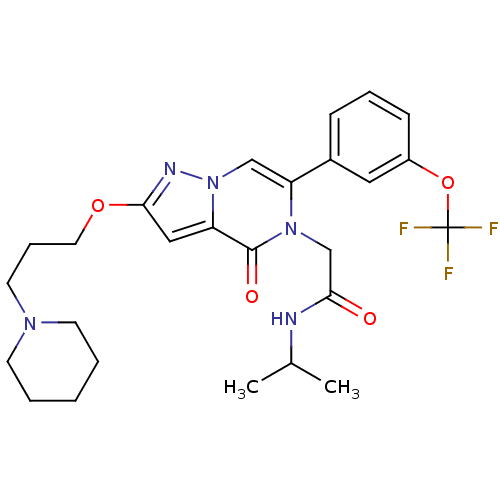 Chemical structure of BindingDB Monomer ID 50416660