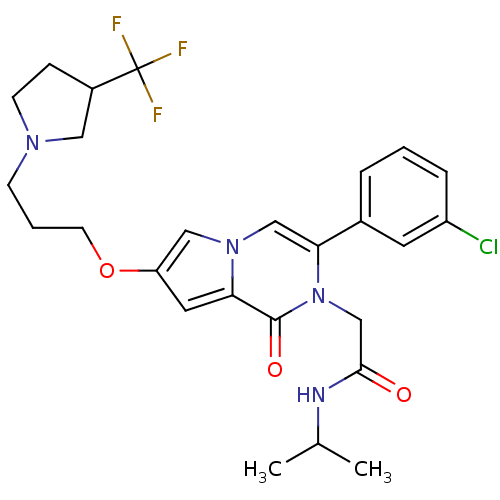Chemical structure of BindingDB Monomer ID 50416662