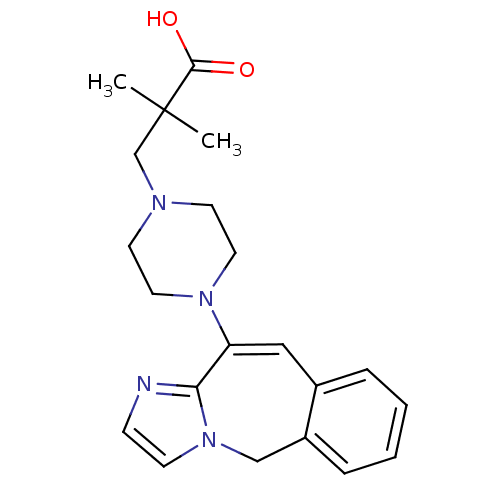 Chemical structure of BindingDB Monomer ID 50416670
