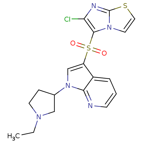 Chemical structure of BindingDB Monomer ID 50416754