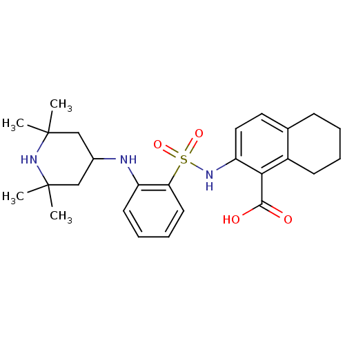 Chemical structure of BindingDB Monomer ID 50416843