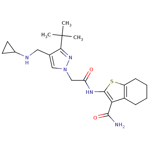 Chemical structure of BindingDB Monomer ID 50417082