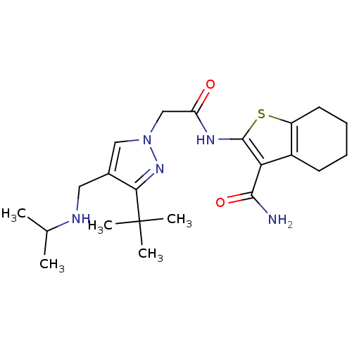 Chemical structure of BindingDB Monomer ID 50417084