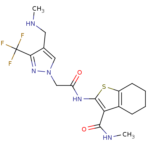 Chemical structure of BindingDB Monomer ID 50417089