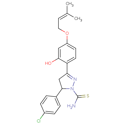 Chemical structure of BindingDB Monomer ID 50417281