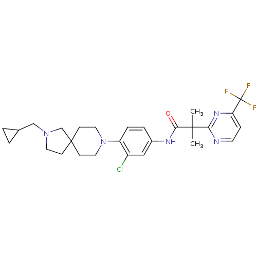 Chemical structure of BindingDB Monomer ID 50417471