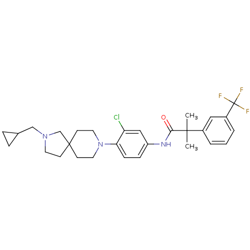 Chemical structure of BindingDB Monomer ID 50417494