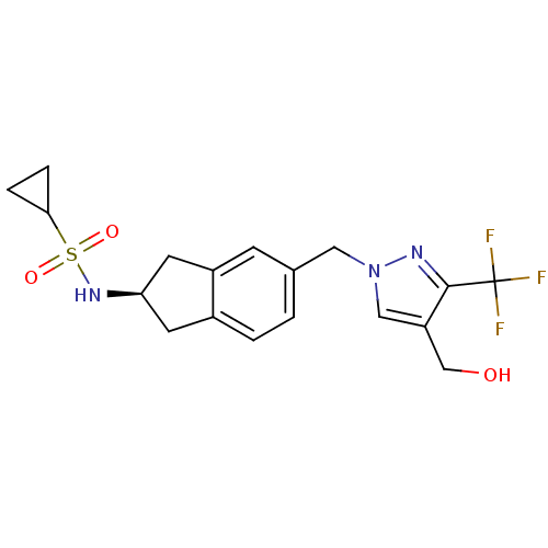Chemical structure of BindingDB Monomer ID 50417560
