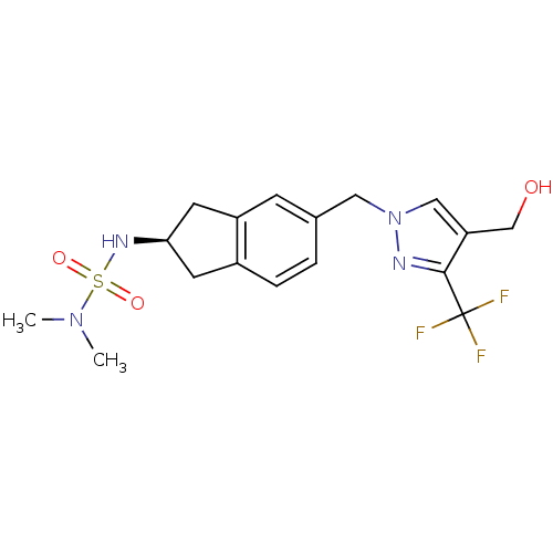 Chemical structure of BindingDB Monomer ID 50417561