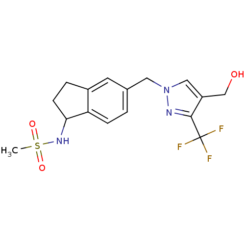 Chemical structure of BindingDB Monomer ID 50417566