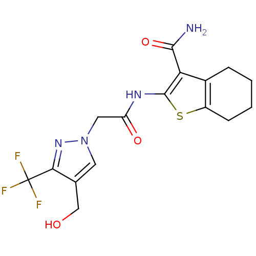 Chemical structure of BindingDB Monomer ID 50417569