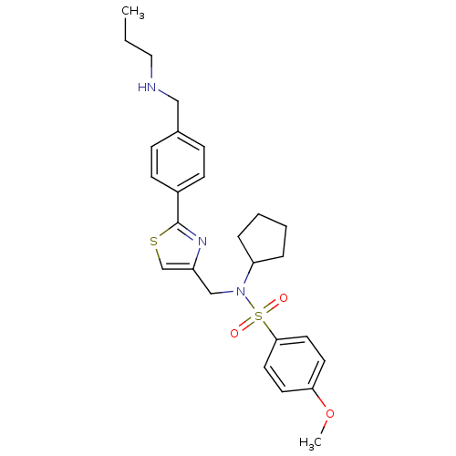 Chemical structure of BindingDB Monomer ID 50417692
