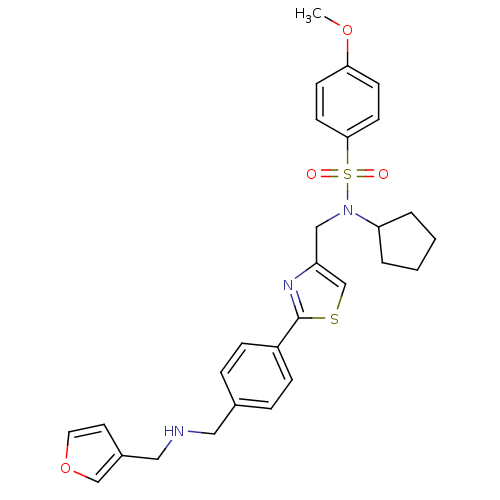 Chemical structure of BindingDB Monomer ID 50417694