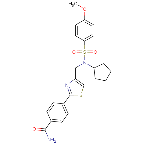 Chemical structure of BindingDB Monomer ID 50417696