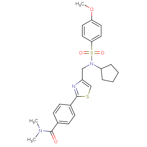 Chemical structure of BindingDB Monomer ID 50417697