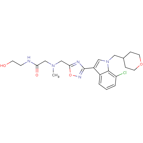 Chemical structure of BindingDB Monomer ID 50418011