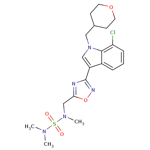 Chemical structure of BindingDB Monomer ID 50418013