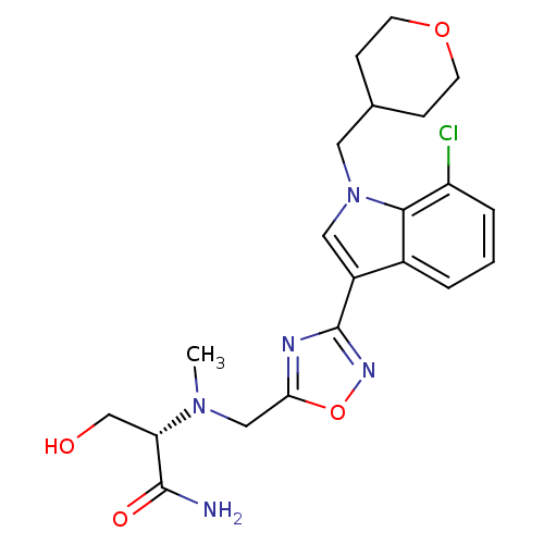 Chemical structure of BindingDB Monomer ID 50418021