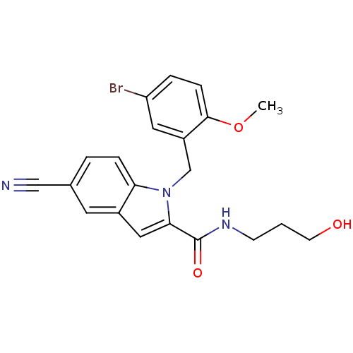 Chemical structure of BindingDB Monomer ID 50418204