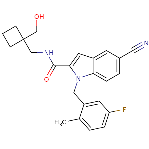 Chemical structure of BindingDB Monomer ID 50418214