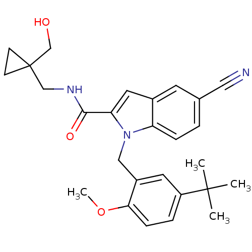 Chemical structure of BindingDB Monomer ID 50418216