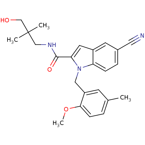 Chemical structure of BindingDB Monomer ID 50418223