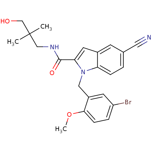 Chemical structure of BindingDB Monomer ID 50418224