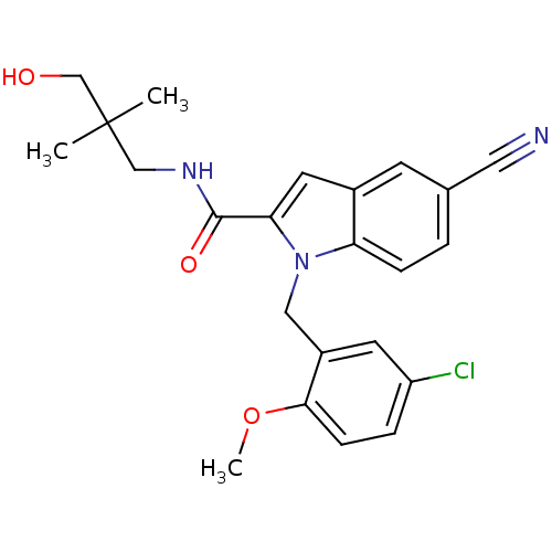 Chemical structure of BindingDB Monomer ID 50418225