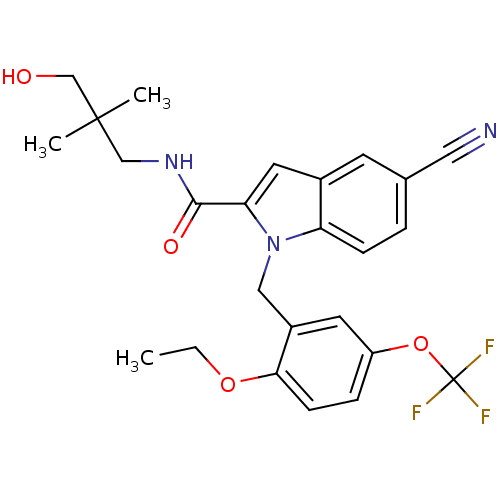 Chemical structure of BindingDB Monomer ID 50418227