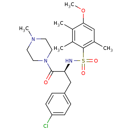 Chemical structure of BindingDB Monomer ID 50418382