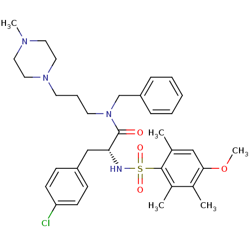 Chemical structure of BindingDB Monomer ID 50418396