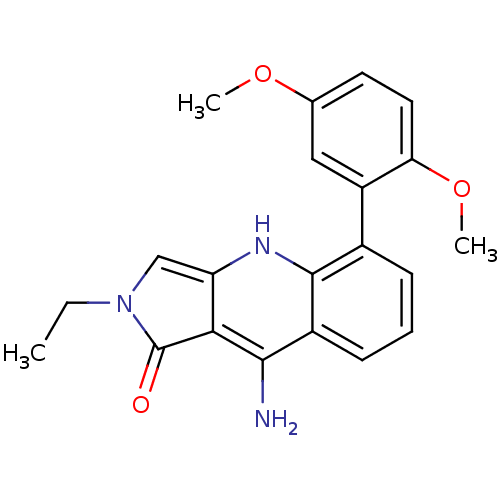 Chemical structure of BindingDB Monomer ID 50418467