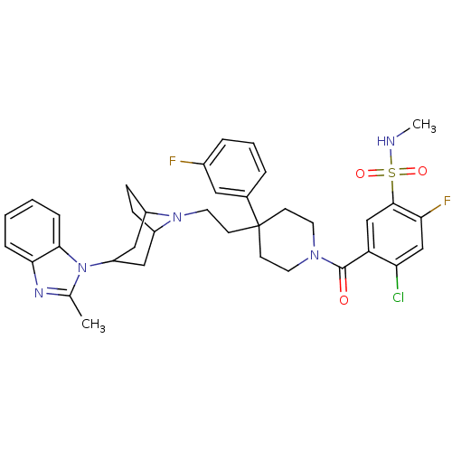 Chemical structure of BindingDB Monomer ID 50418534