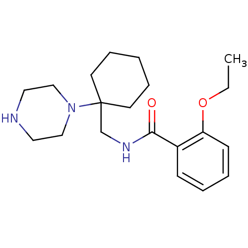 Chemical structure of BindingDB Monomer ID 50419083