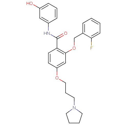 Chemical structure of BindingDB Monomer ID 50419101